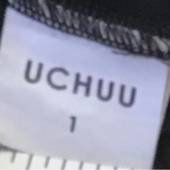 Uchuu Montreal Black Ribbon Tunic Oversized Cocktail Little Black Dress Size 1 - Picture 3 of 14